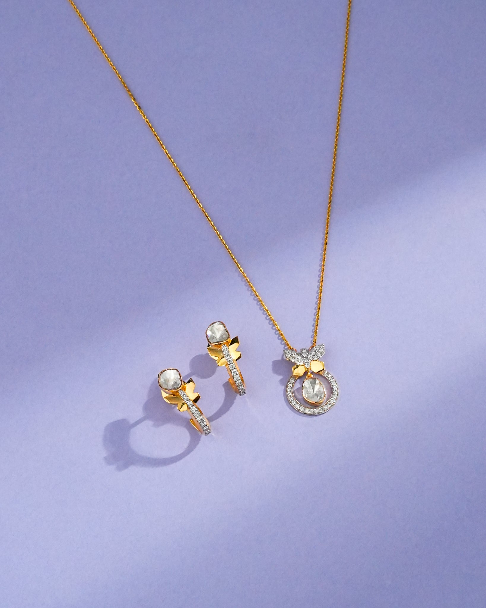 Zoe Polki And Diamond Tops