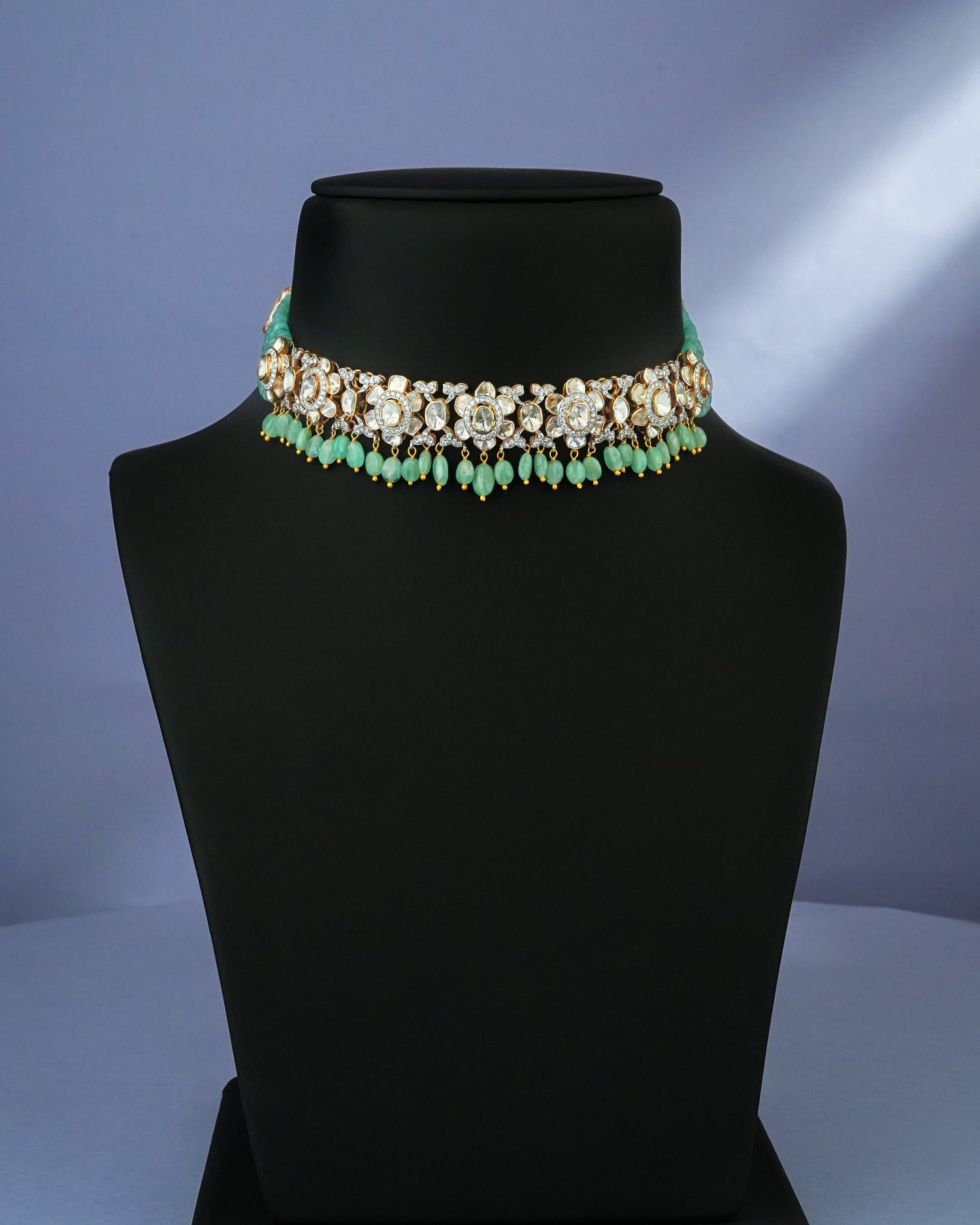 Eleanor Polki And Diamond Hoops
