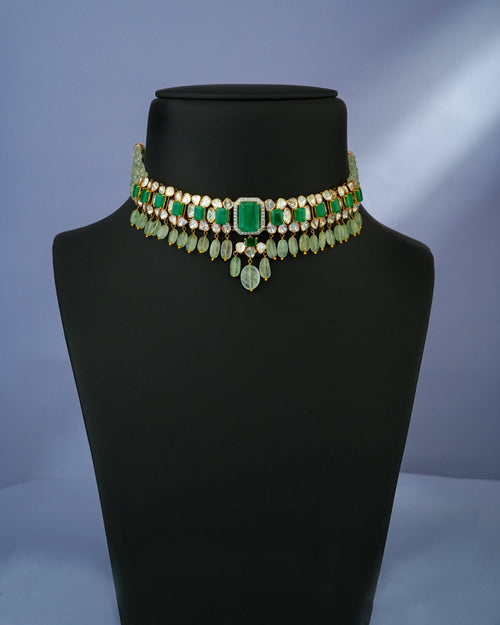 Laira Polki And Diamond Necklace