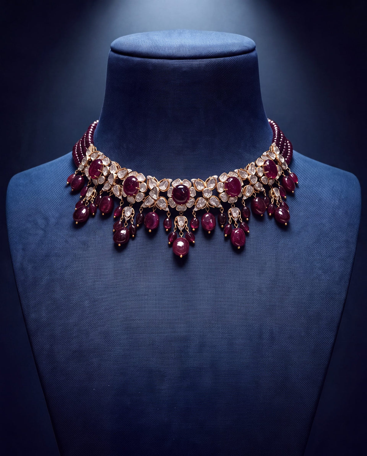 Clara Polki And Diamond Necklace