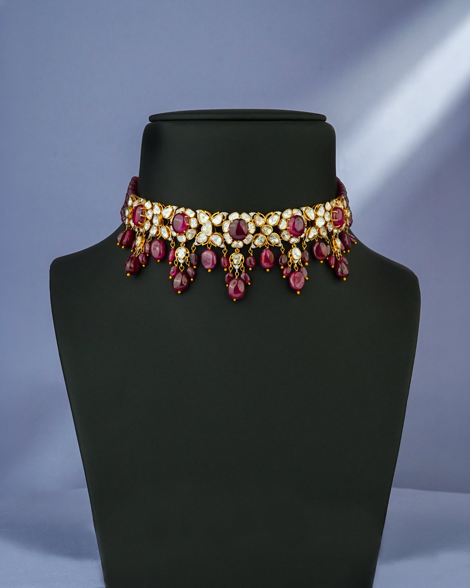 Clara Polki And Diamond Necklace