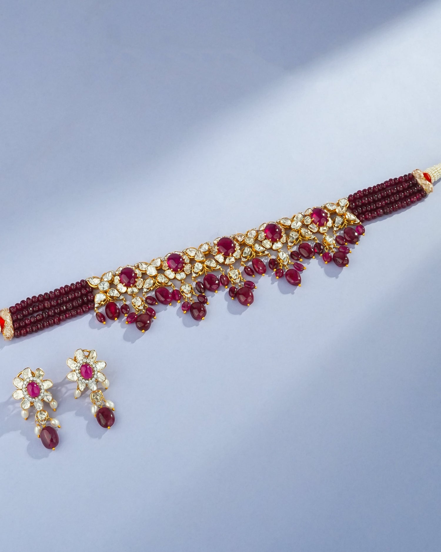 Clara Polki And Diamond Necklace