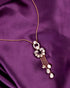 Avidha Polki And Diamond Pendant