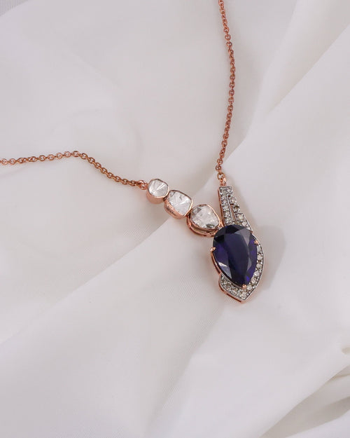 Yana Polki And Diamond Pendant