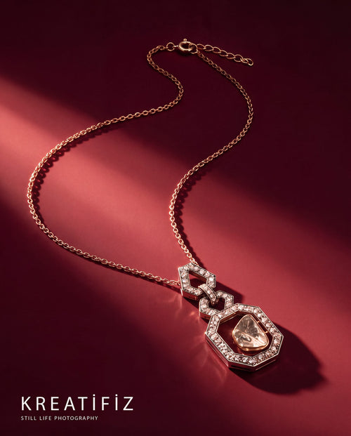 Rishita Polki And Diamond Pendant