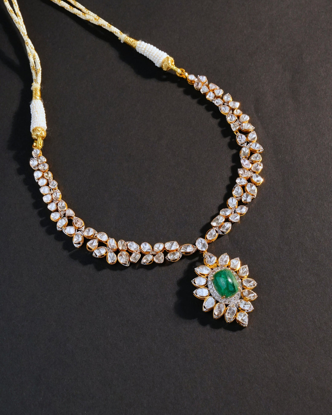 Ishita Polki And Diamond Necklace