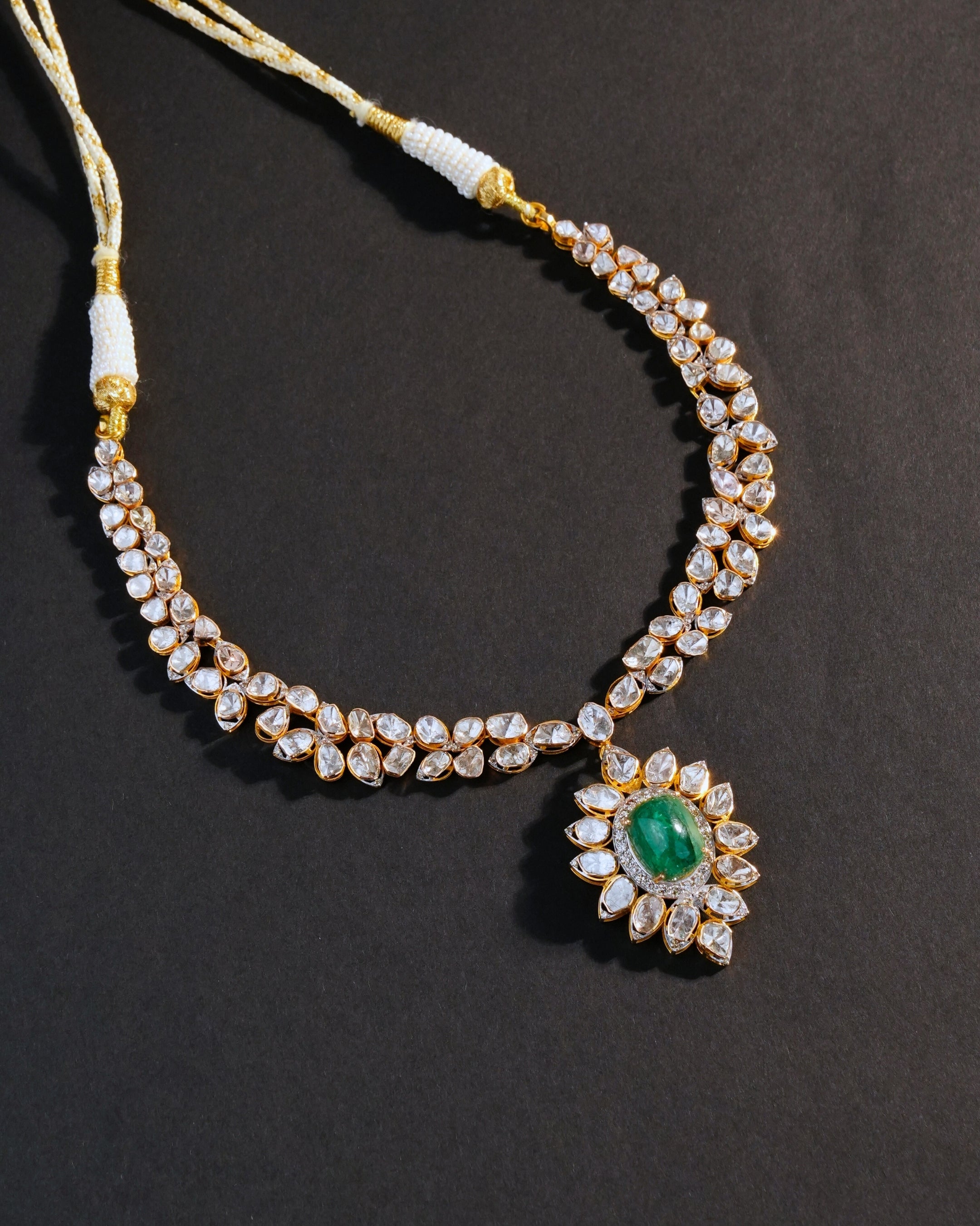 Ishita Polki And Diamond Necklace