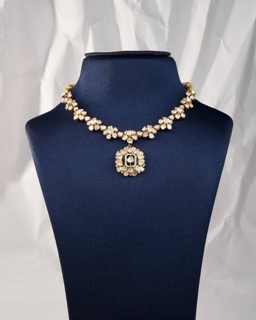 Casey Polki And Diamond Necklace