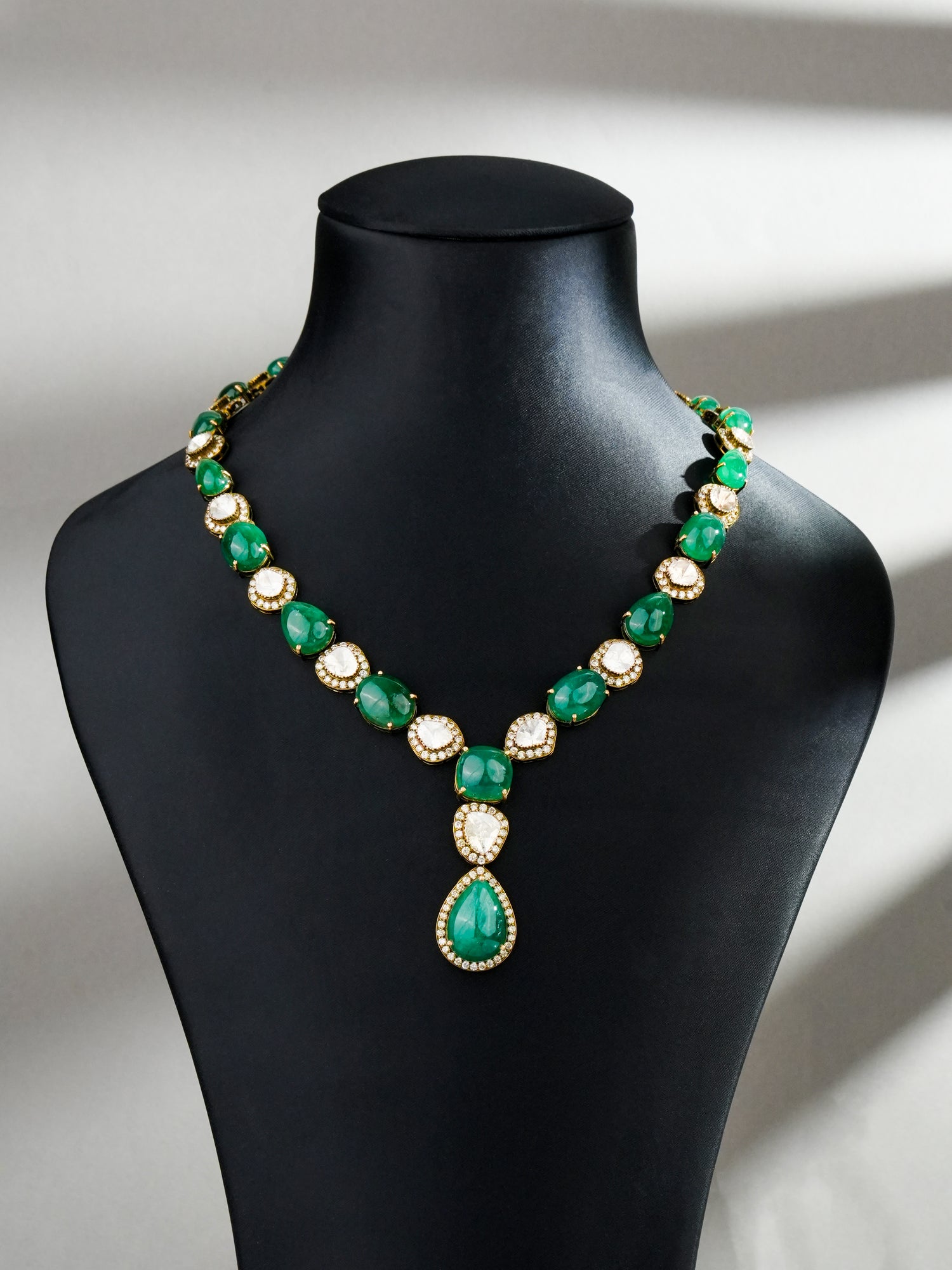 Adelyn Polki And Diamond Necklace