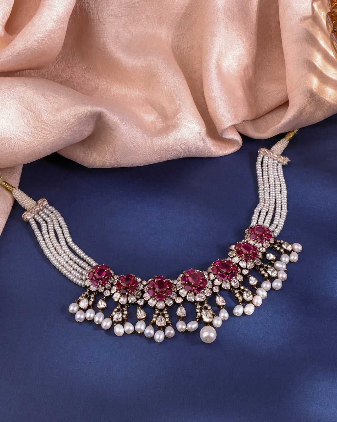 Camille Polki And Diamond Choker