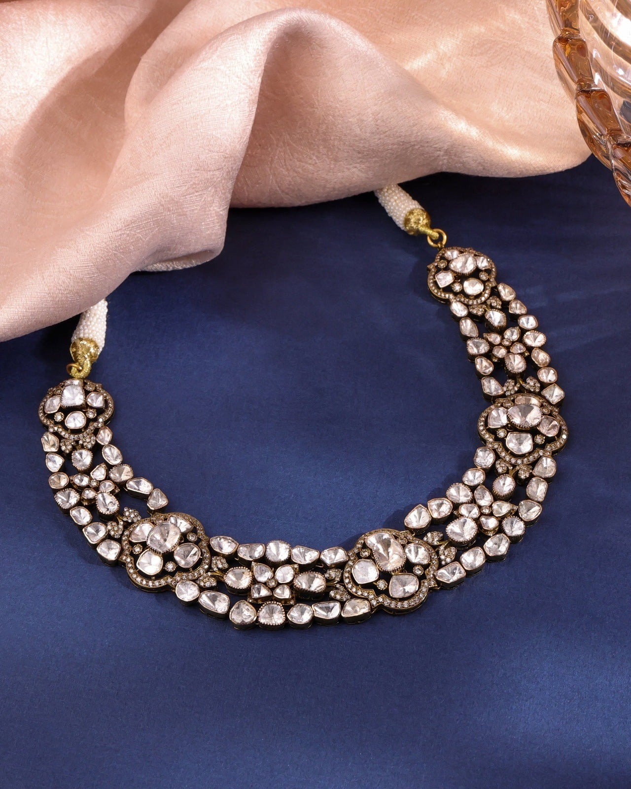 Saabira Polki And Diamond Necklace