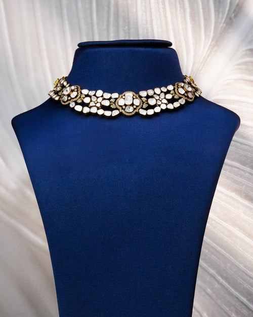 Saabira Polki And Diamond Necklace