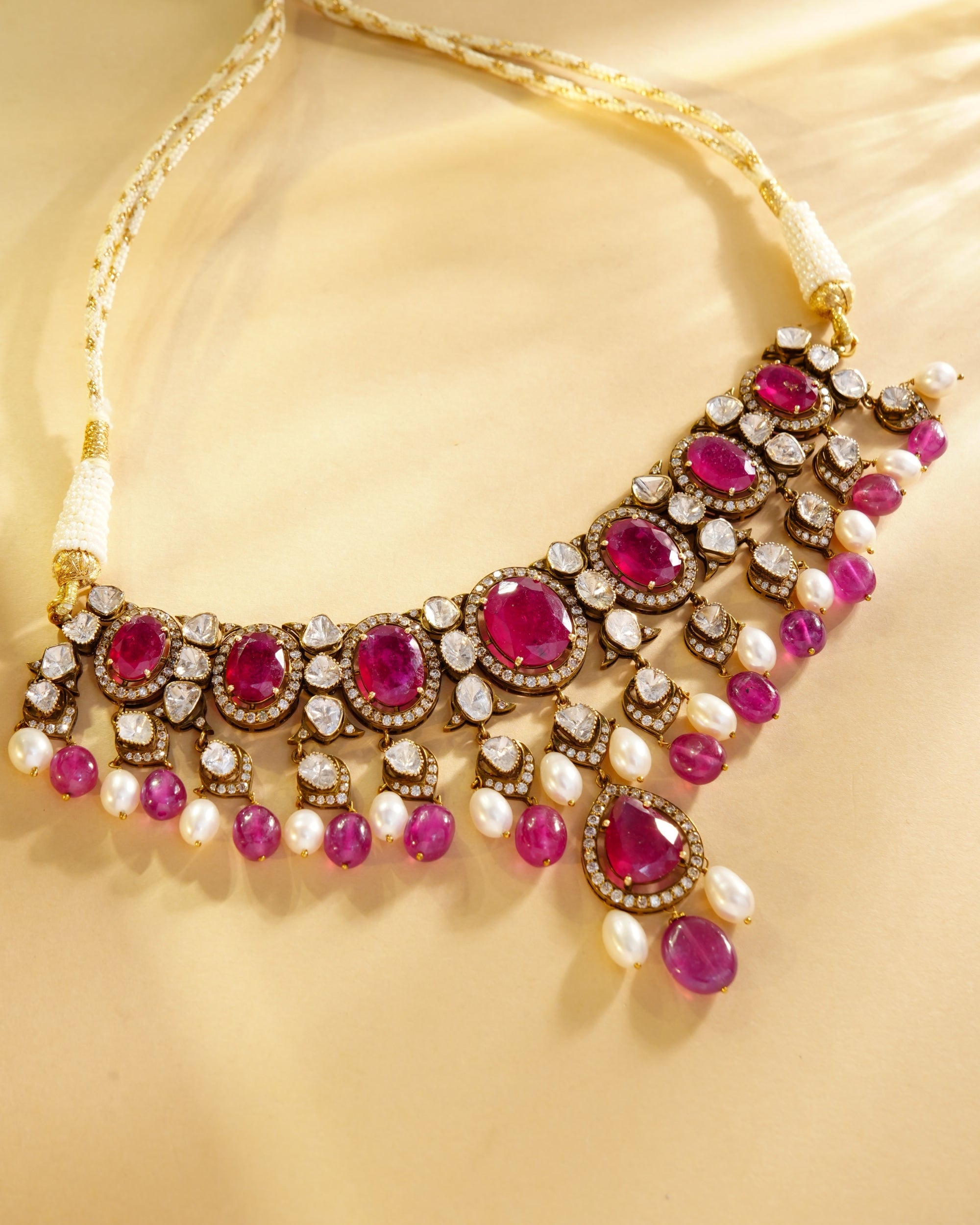 Kusha Kapila - Lia Polki And Diamond Choker