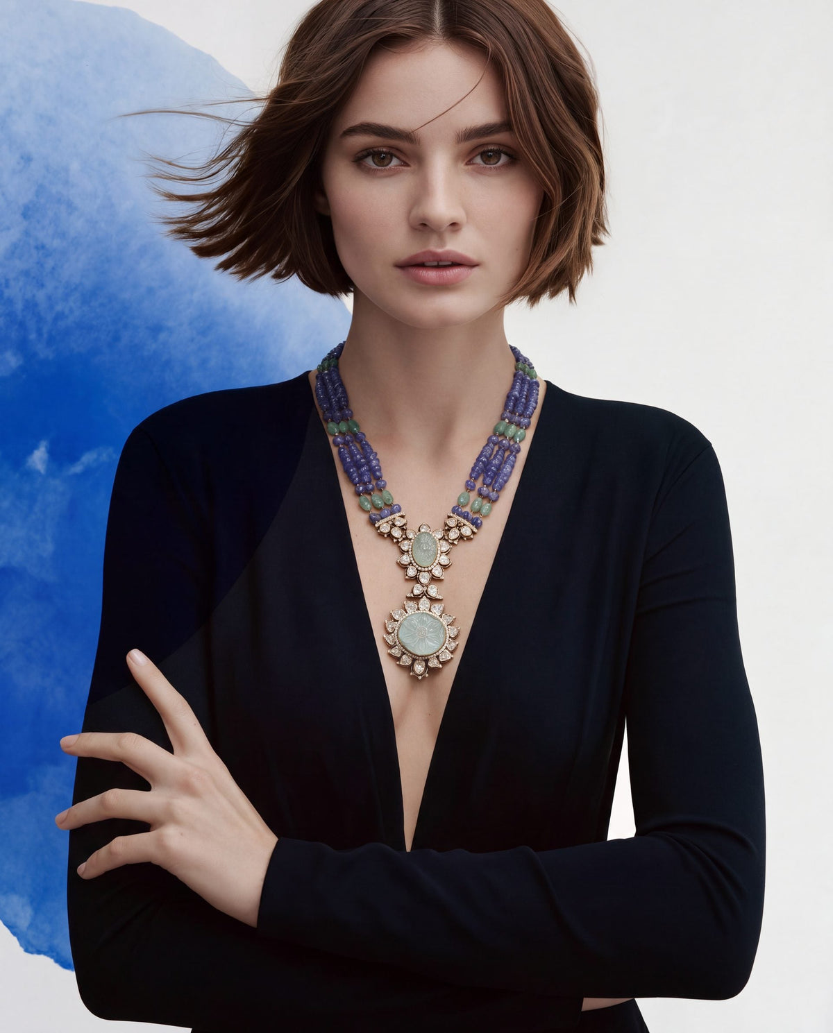 Erica Polki And Diamond Bead Pendant