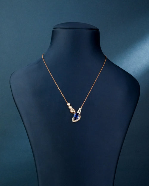 Yana Polki And Diamond Pendant