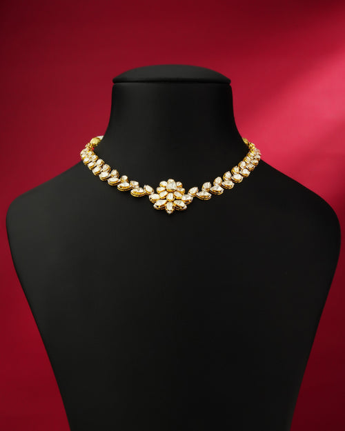 Maren Polki And Diamond Necklace