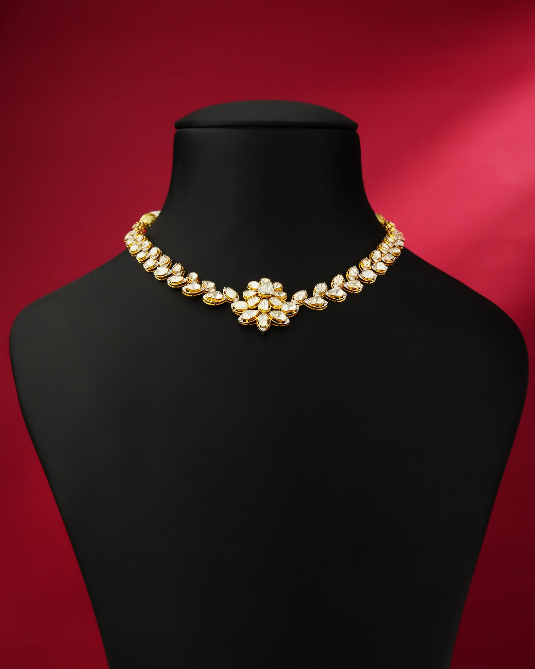 Maren Polki And Diamond Necklace