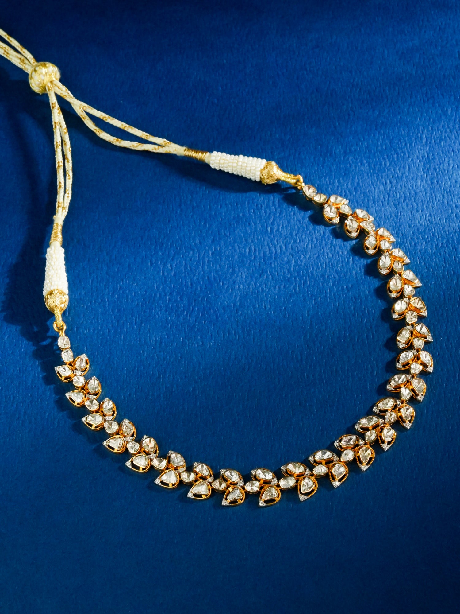 Zivra Polki And Diamond Necklace