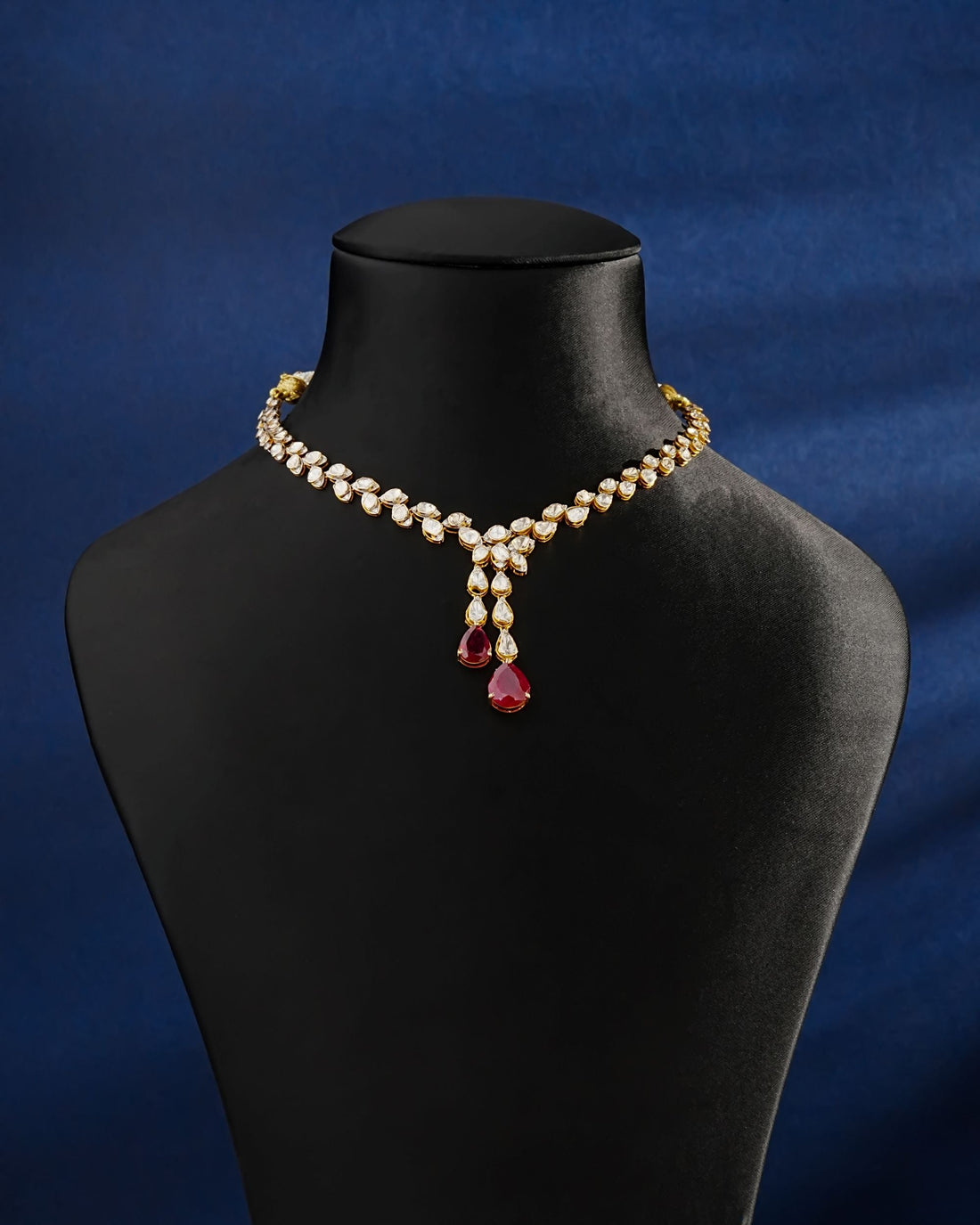 Shruti Polki And Diamond Necklace