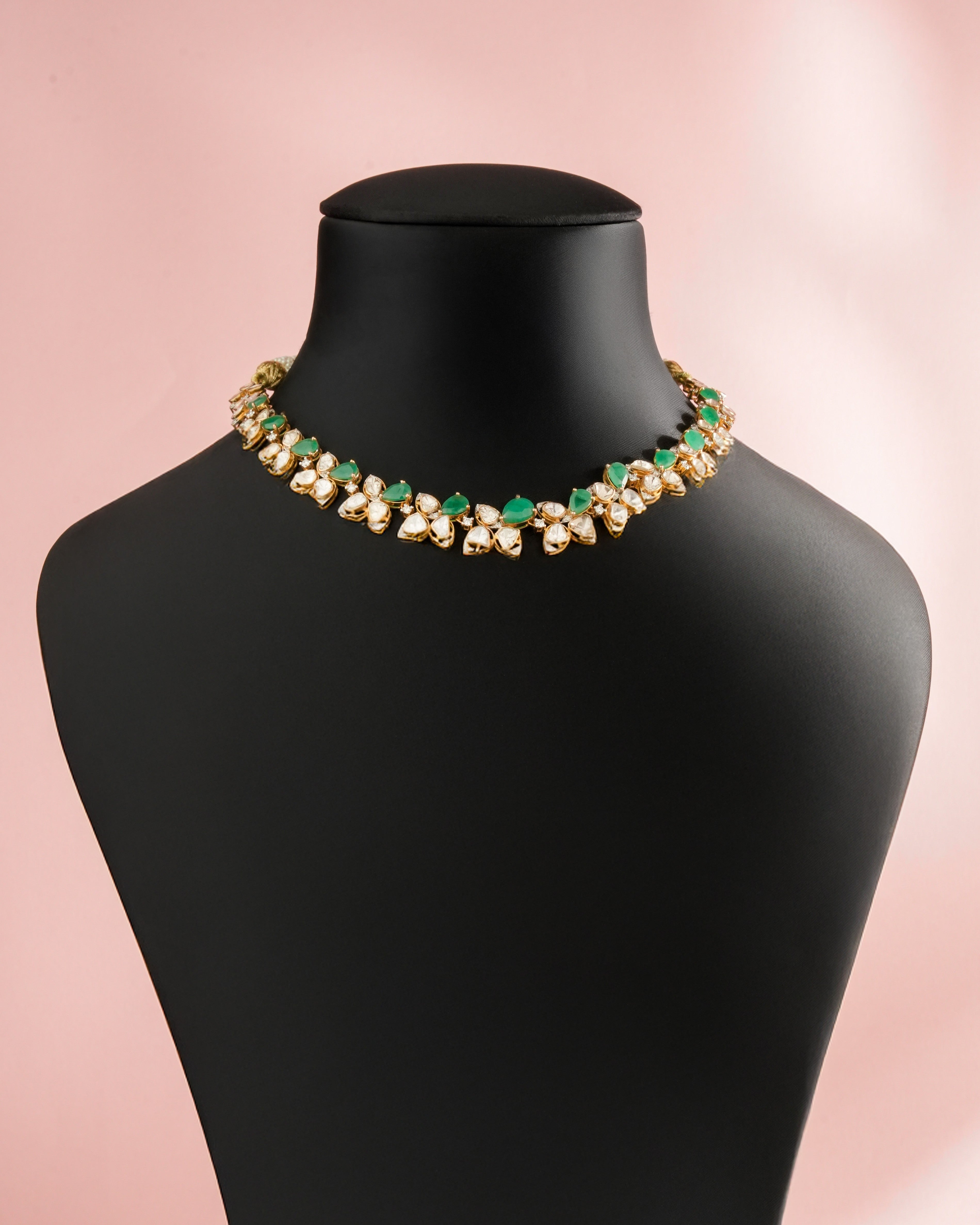 Cenora Polki And Diamond Necklace