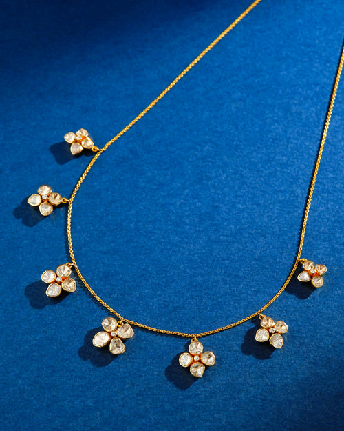 Felyna Polki And Diamond Necklace