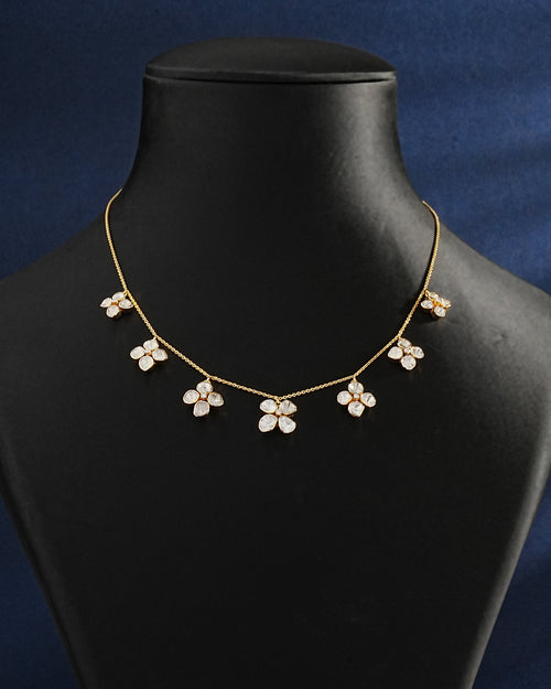 Felyna Polki And Diamond Necklace