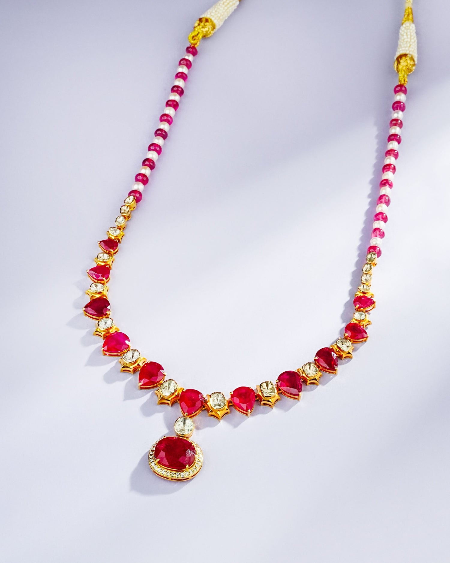 Marya Polki And Diamond Necklace