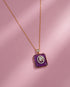 Samya Polki And Diamond Pendant
