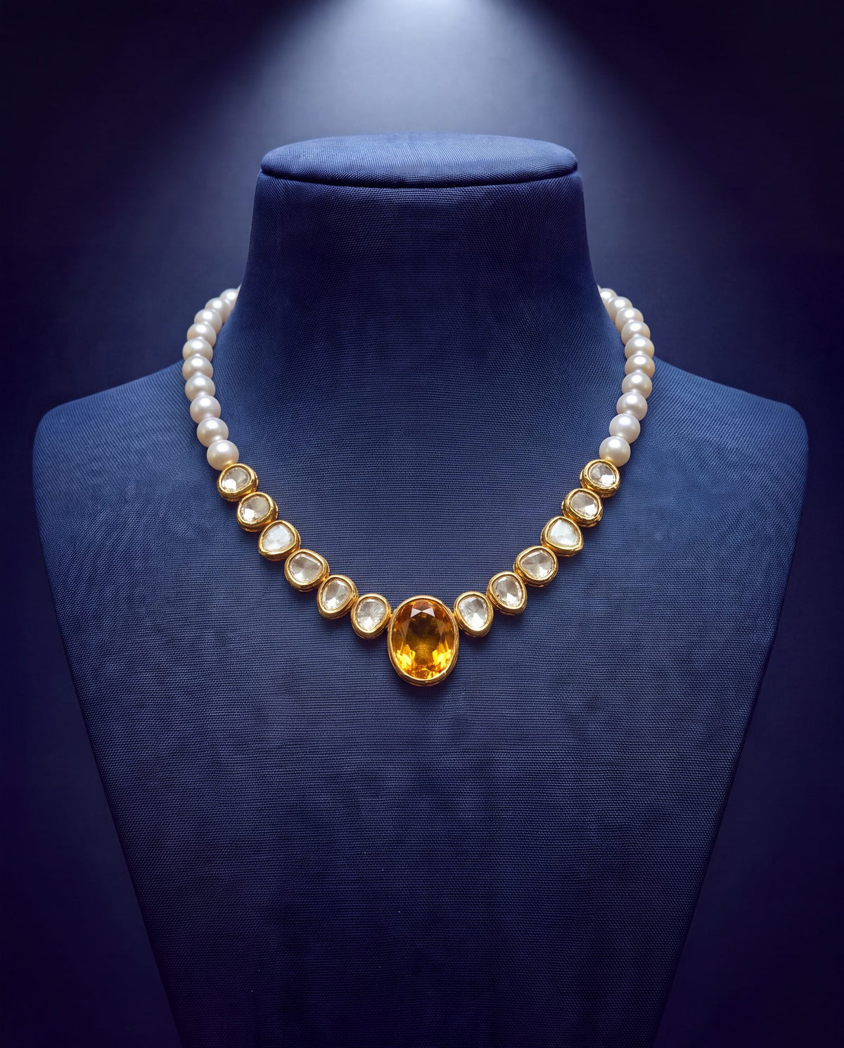 Mokshita Polki Necklace