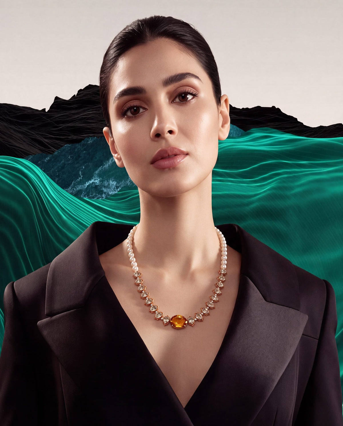 Mokshita Polki Necklace