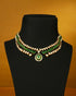 Mouni Polki And Diamond Necklace