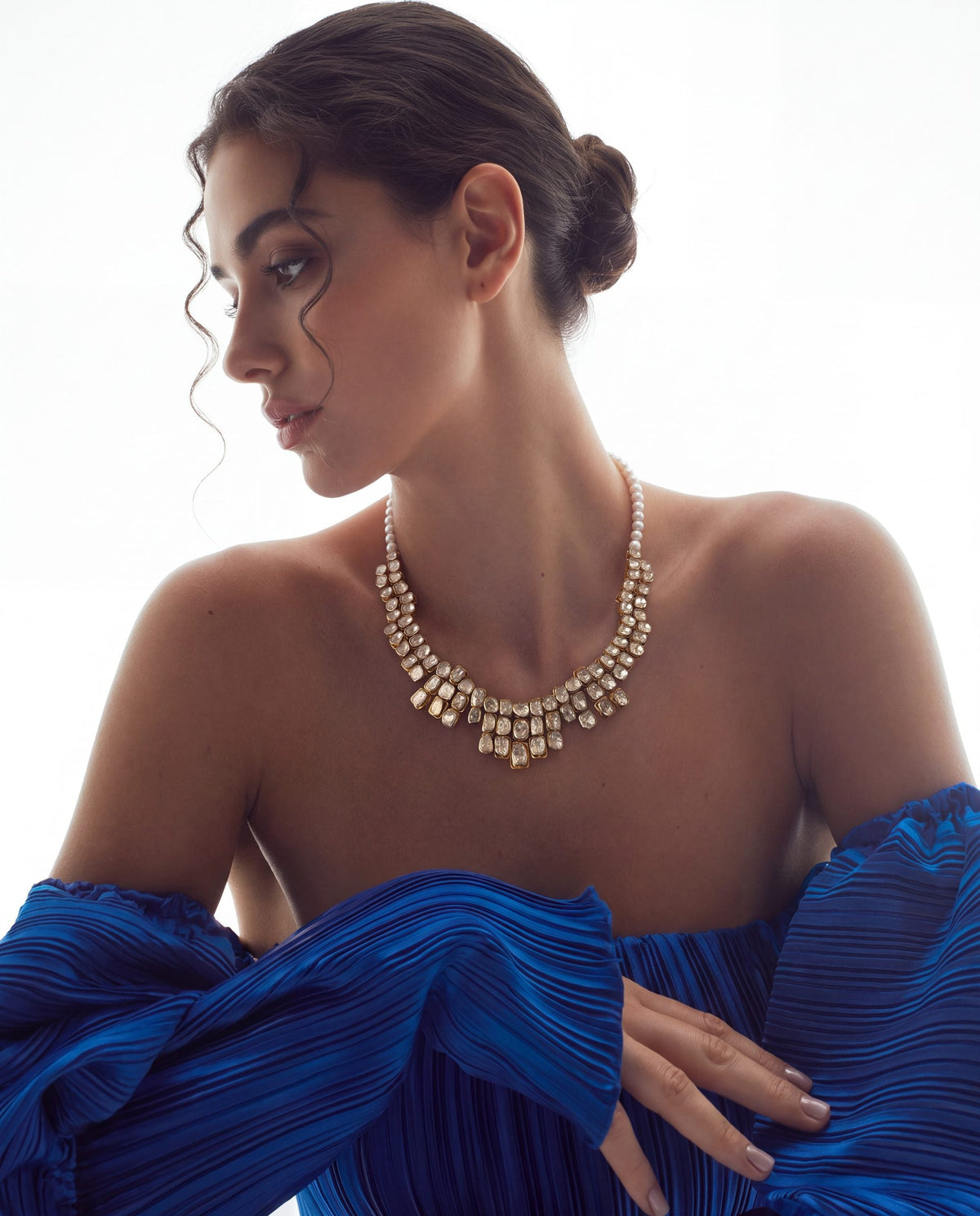 Oviika Polki Necklace