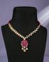 Fariyah Polki And Diamond Necklace