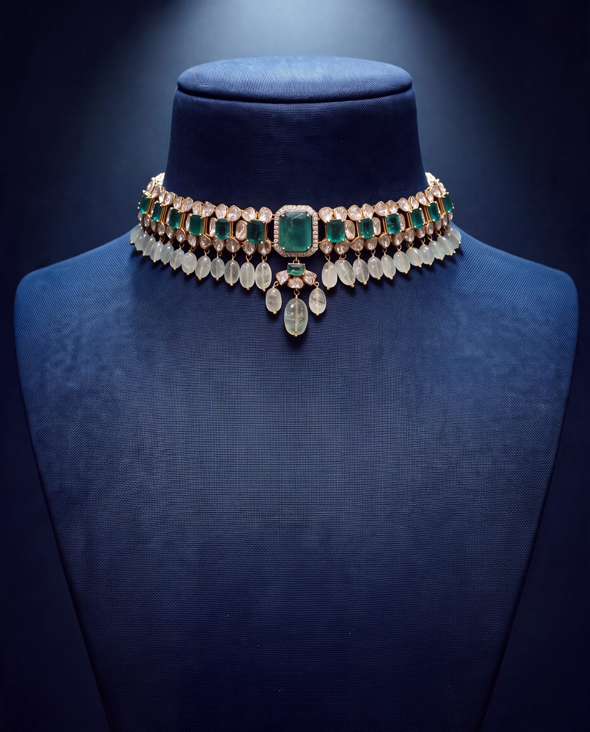 Laira Polki And Diamond Choker