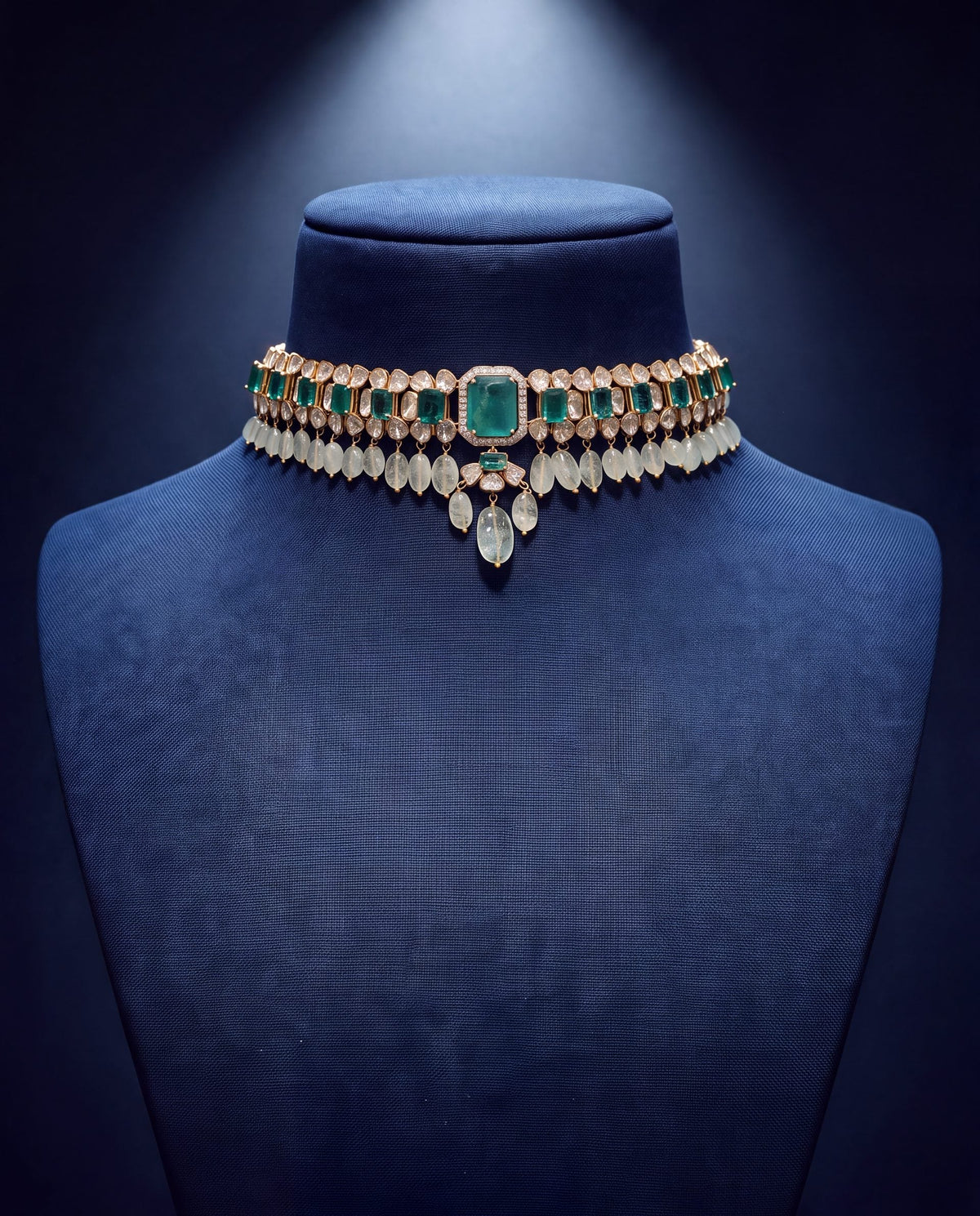 Laira Polki And Diamond Choker