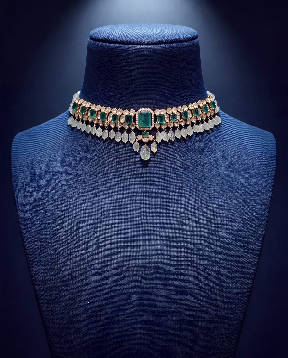 Laira Polki And Diamond Choker