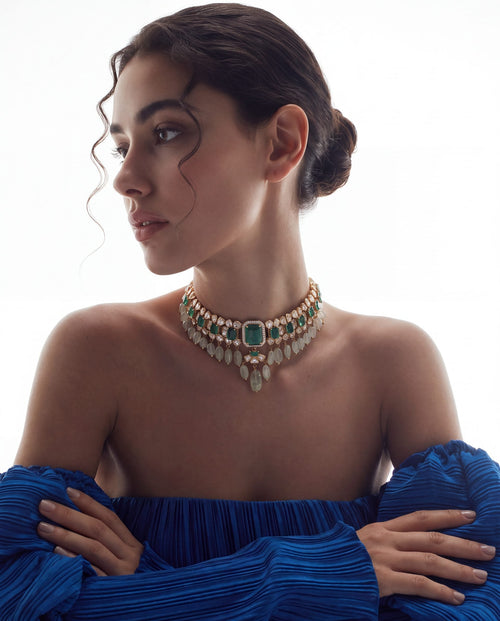 Laira Polki And Diamond Choker