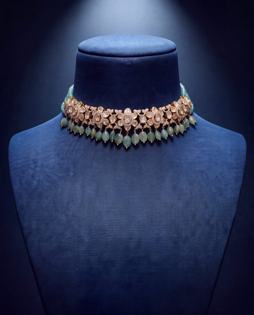 Eleanor Polki And Diamond Choker