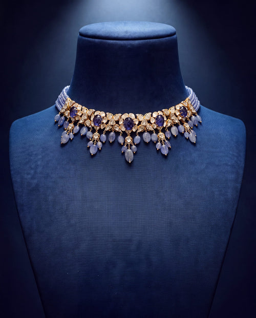 Jagriti Polki And Diamond Choker