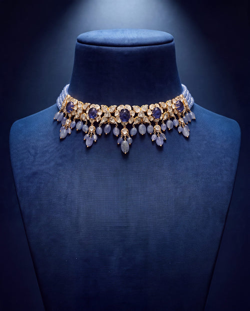 Jagriti Polki And Diamond Choker