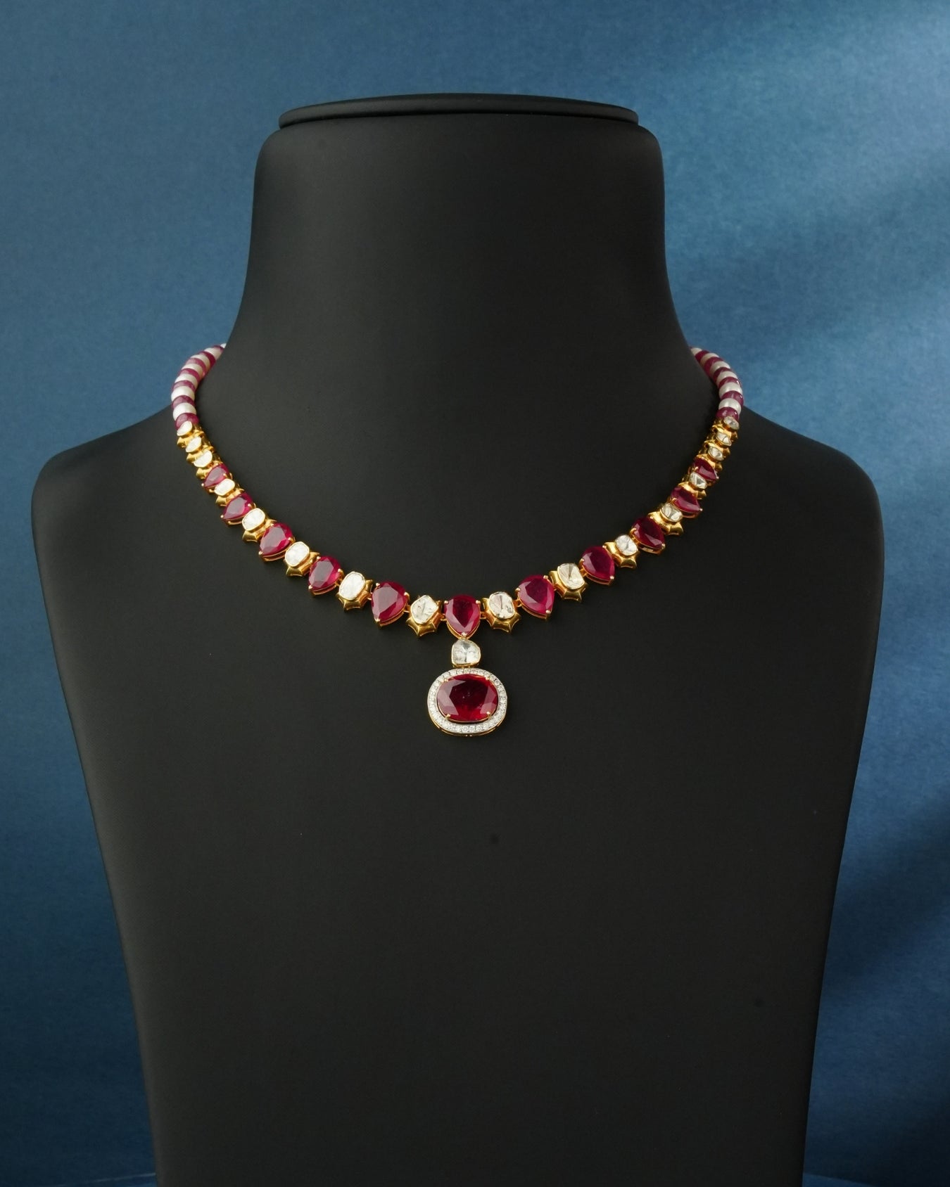 Marya Polki And Diamond Necklace