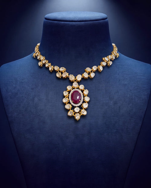 Ira Polki And Diamond Necklace
