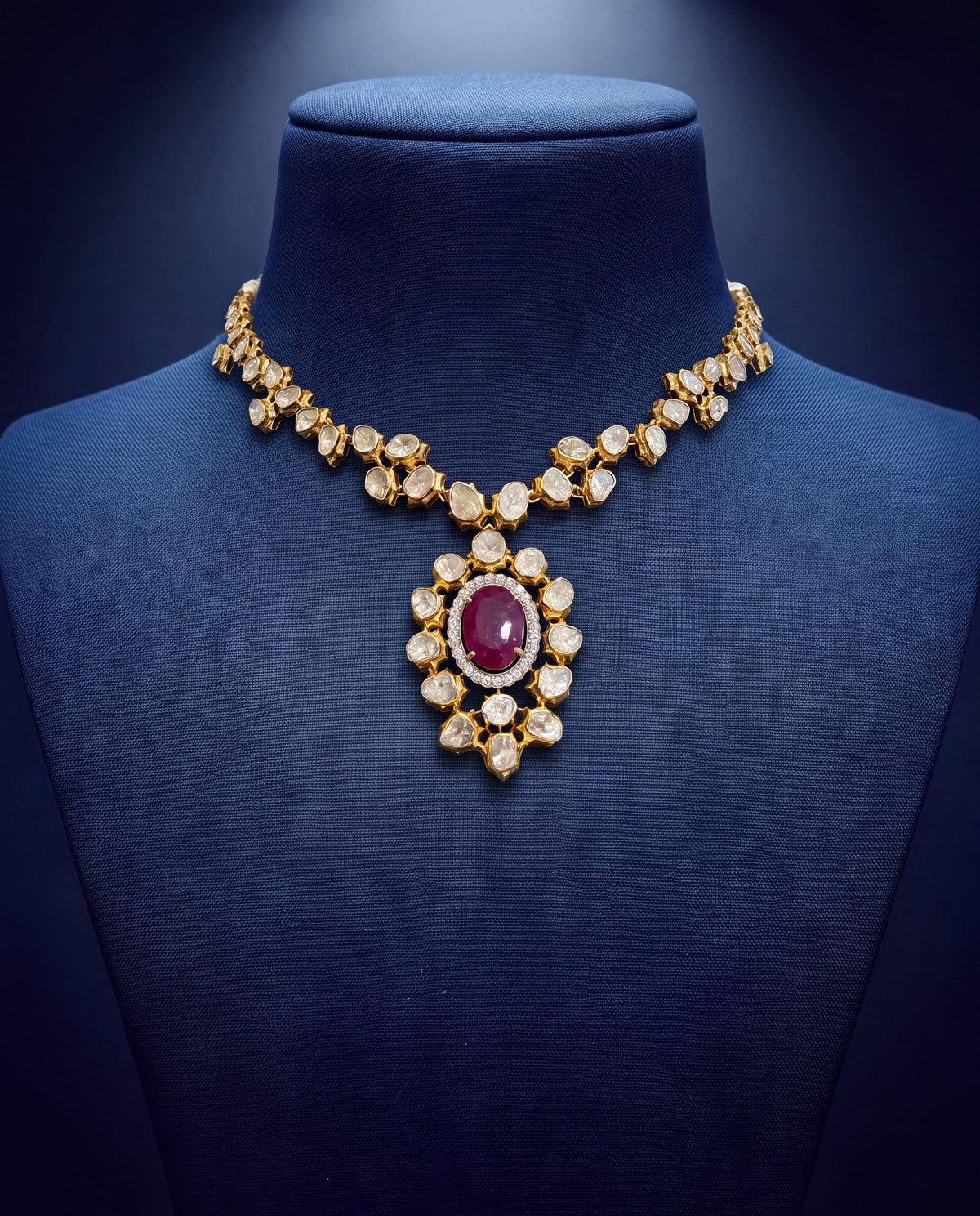 Ira Polki And Diamond Necklace