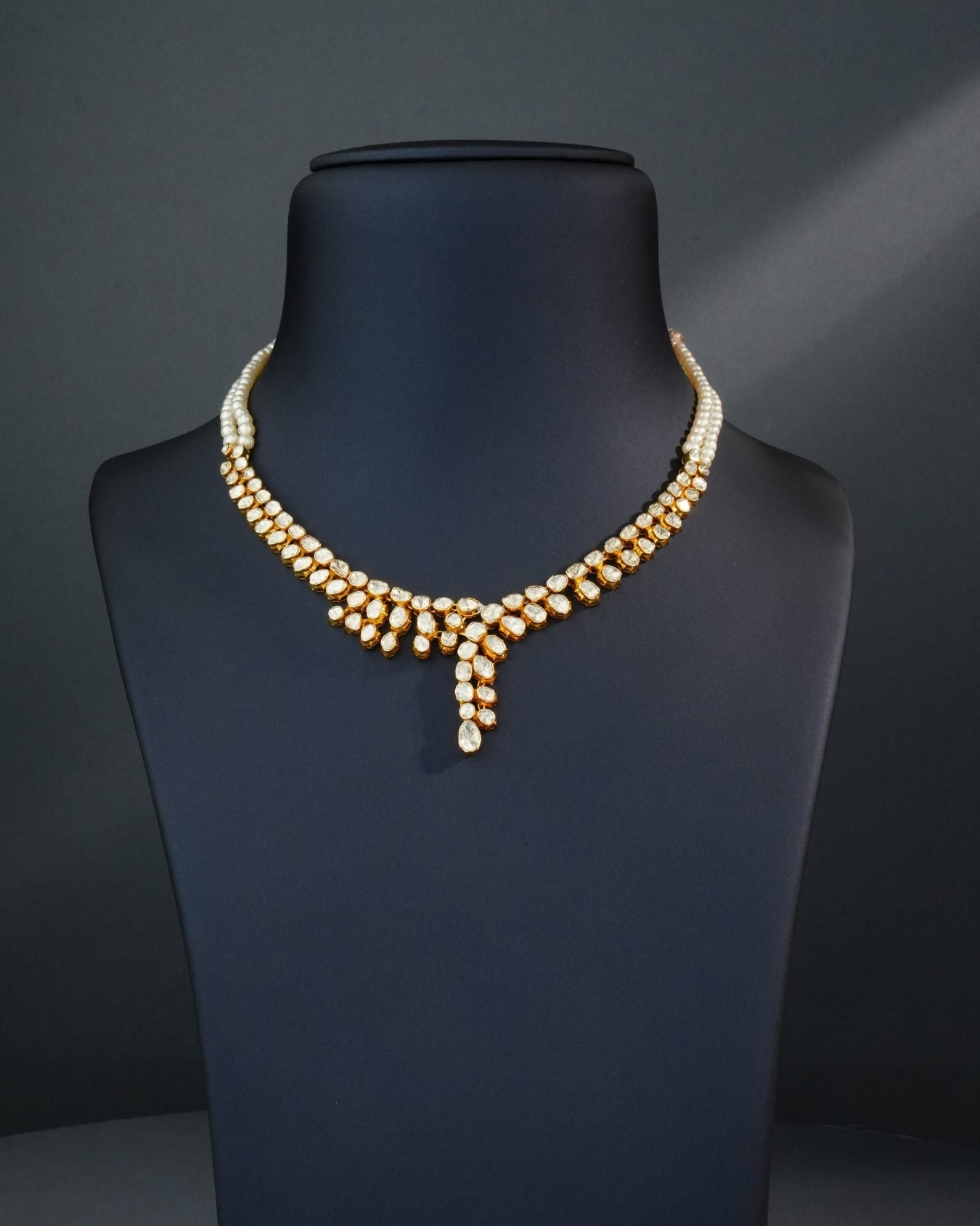 Kareena Polki And Diamond Necklace