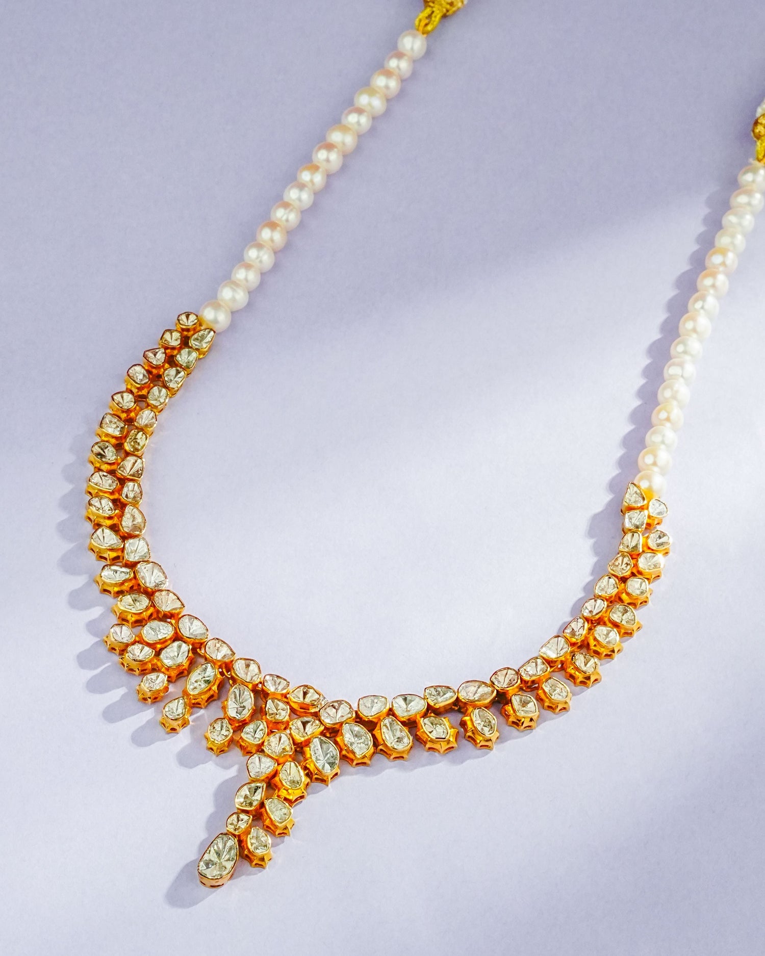 Kareena Polki And Diamond Necklace