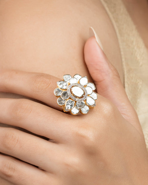 Abigail Polki And Diamond Ring