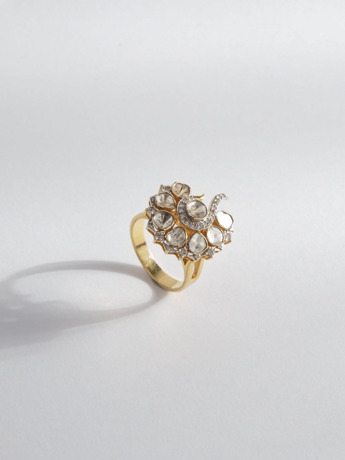 Ellen Polki  And Diamond Ring