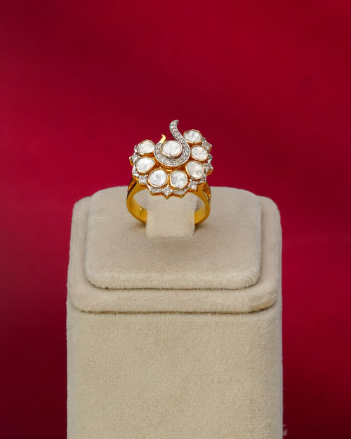 Evelyn Polki And Diamond Ring