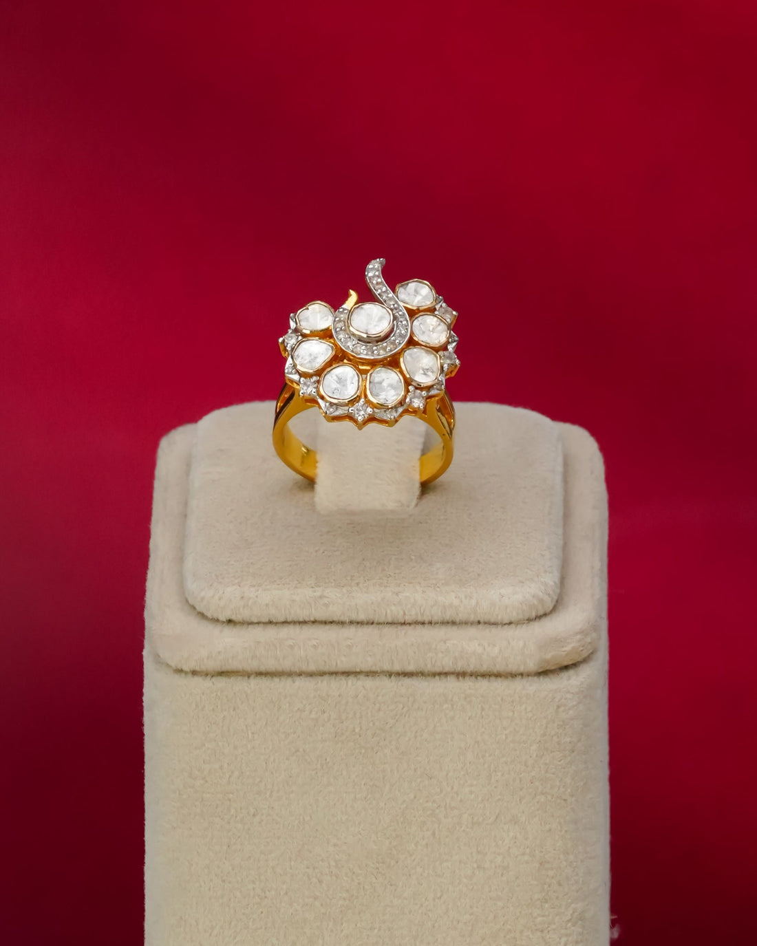 Evelyn Polki And Diamond Ring