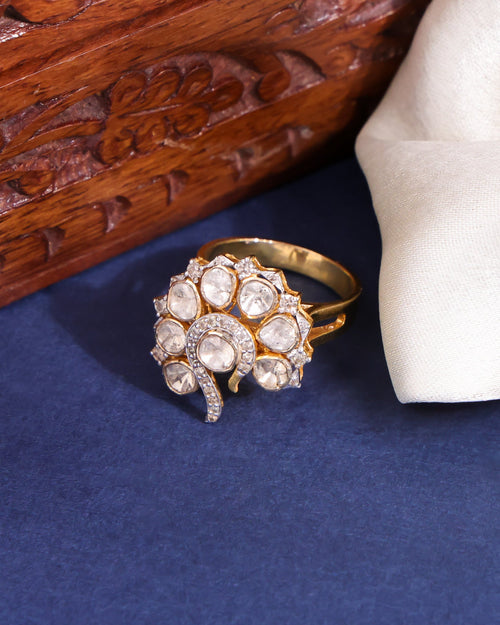 Ellen Polki And Diamond Ring